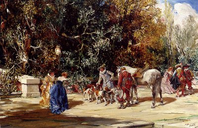 The Hunters by Francisco Domingo Marqués